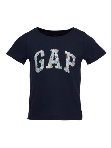 GAP GRAPHIC LOGO Тениска за момичета, тъмносин, размер