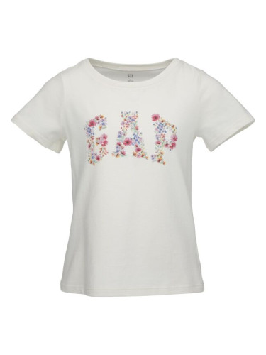 GAP GRAPHIC LOGO TEE Тениска за момичета, бежово, размер