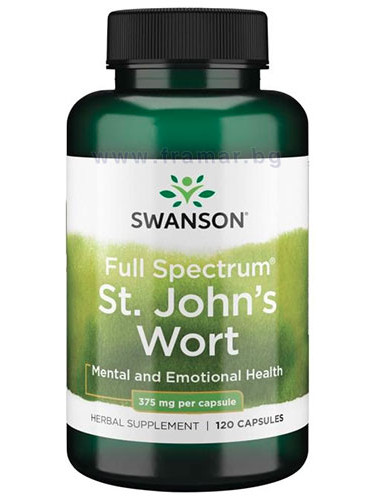 СУОНСЪН ЖЪЛТ КАНТАРИОН ПЪЛЕН СПЕКТЪР капсули 375 мг * 120