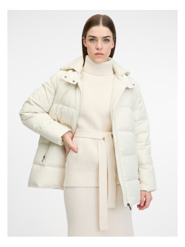 Beige women's down jacket ORSAY - Women's