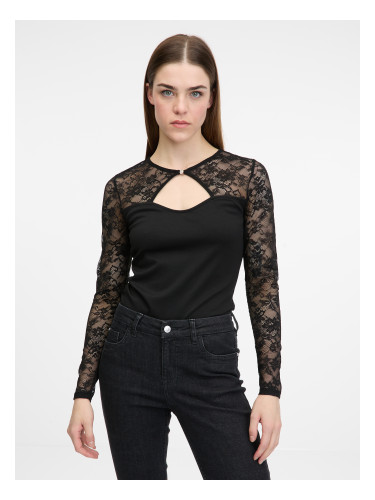 Black women's bodysuit with long sleeves ORSAY - Women's