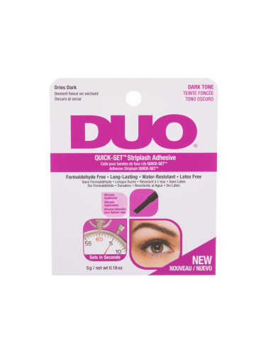 Ardell Duo Quick-Set Striplash Adhesive Dark Tone Лепило за мигли за жени 5 g увредена кутия