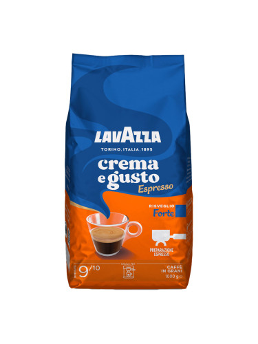 Кафе Lavazza Crema Gusto Forte зърна 1кг