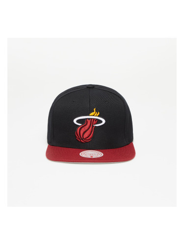 Mitchell & Ness NBA Team 2 Tone 2.0 Snapback Miami Heat Black/ Red Universal