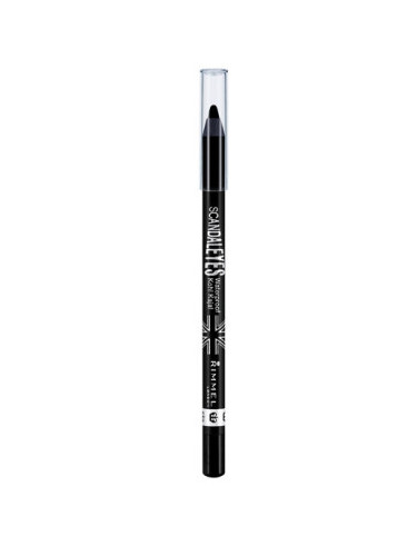 Rimmel London Scandaleyes Waterproof Kohl Kajal Liner - 001 Black