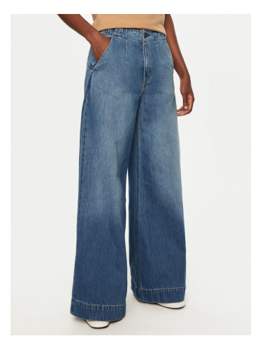 BOSS Дънки Zehyrus 50528820 Син Wide Leg