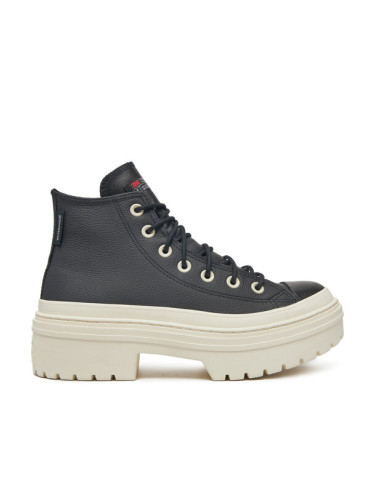 Converse Кецове Chuck Taylor All Star Lugged Heel Platform Waterproof A12328C 001 Черен