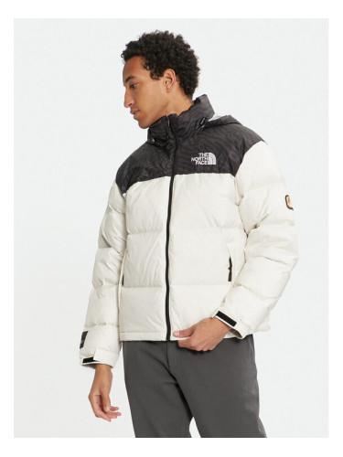 The North Face Пухено яке 1996 Retro Nuptse NF0A3C8D Бежов Loose Fit