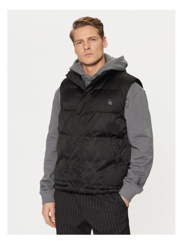 HUGO Жилетка за костюм Baltino2411 50525366 Черен Slim Fit