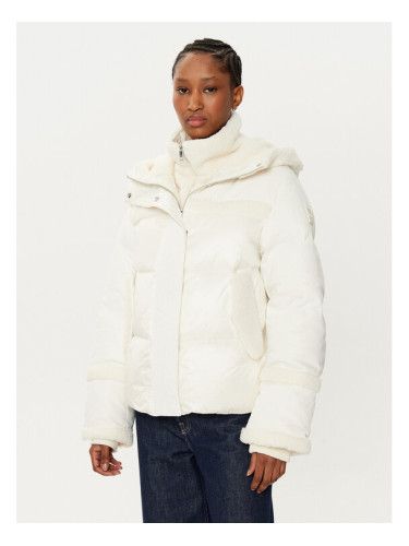 BOSS Пухено яке Pimira 50524479 Екрю Regular Fit