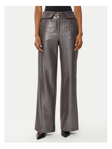 Babylon Текстилни панталони E00093 Сив Regular Fit