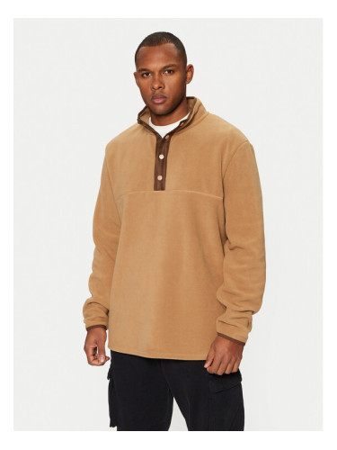 Brave Soul Полар MSS-675DOM Кафяв Relaxed Fit