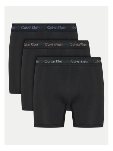 Calvin Klein Underwear Комплект 3 чифта боксерки 000NB1770A Черен