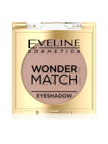 Eveline Cosmetics Wonder Match сенки за очи цвят 02 Neutral Nude 3 гр.