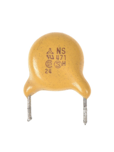 Керамичен кондензатор, 470pF, 2kV, Ф9x3mm, THT, +/-10%