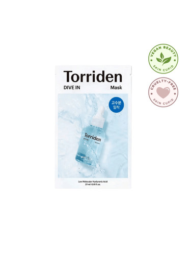 TORRIDEN | DIVE-IN Low Molecular Hyaluronic Acid Mask, 27 ml