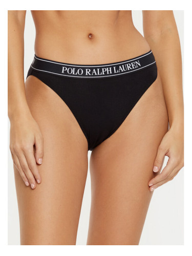 Polo Ralph Lauren Класически дамски бикини 4P2001 Черен