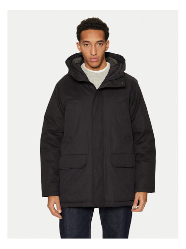 United Colors Of Benetton Парка 26UWUN061 Черен Regular Fit