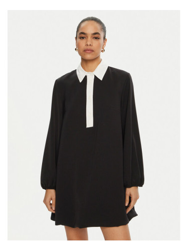 Please Ежедневна рокля A12YCSI000 Черен Loose Fit