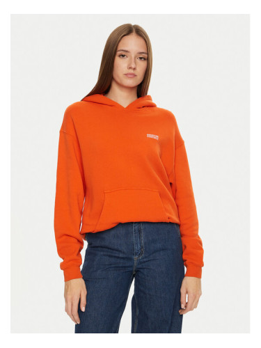 American Vintage Суитшърт Izubird IZU03DH24 Оранжев Regular Fit