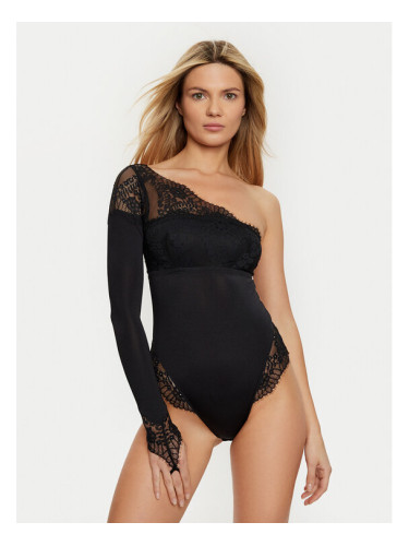 Hunkemöller Боди Azalea 300217 Черен Slim Fit