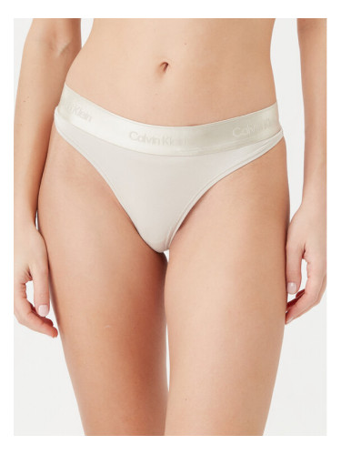 Calvin Klein Underwear Бикини тип прашка 000QF7997E Бежов