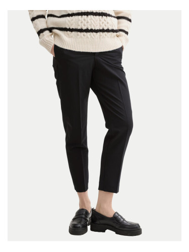 Tom Tailor Denim Чино панталони 1043858 Черен Slim Fit