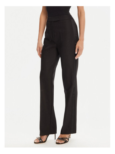 Morgan Текстилни панталони 242-PFIBY.F Черен Regular Fit