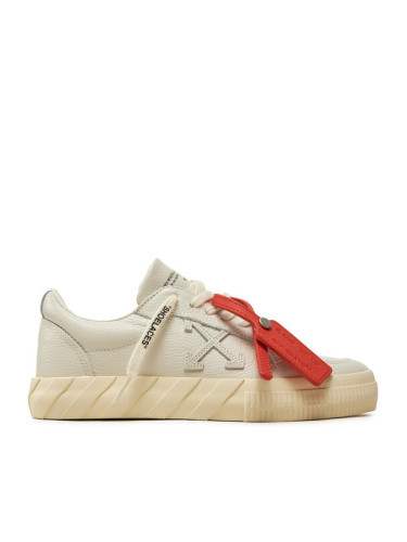 Off-White Сникърси OWIA272F23LEA0010303 Екрю