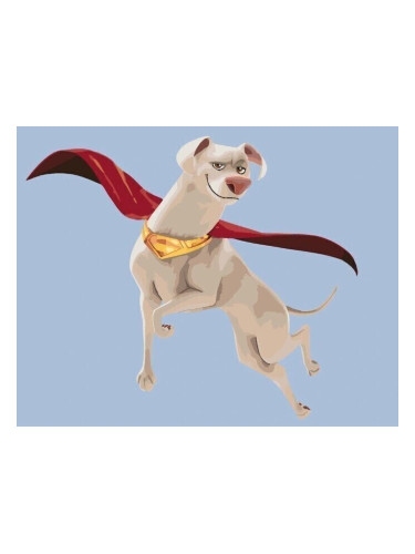 Zuty Рисуване по номера Flying Krypto (DC League Of Super-Pets)