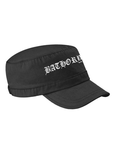 Bathory Шапка Logo Army Black