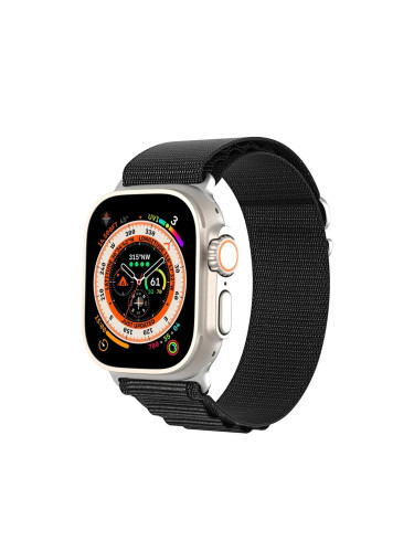 Каишка DUX DUCIS GS band за часовник Apple iWatch 42/44/45/46/49mm, Черна