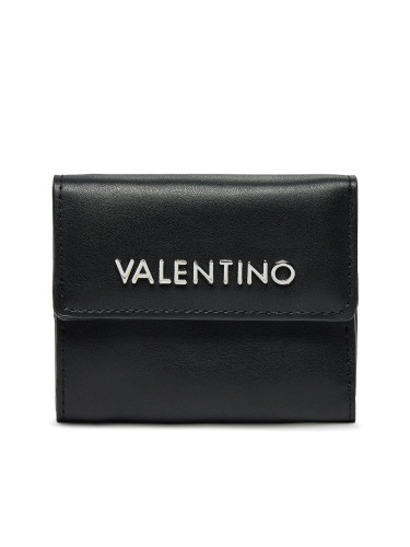 Малък дамски портфейл Valentino VPS5YF802 Черен