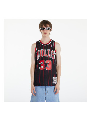 Джърси Mitchell & Ness Chicago Bulls 33 Scottie Pippen Swingman Jersey Black/ Red M