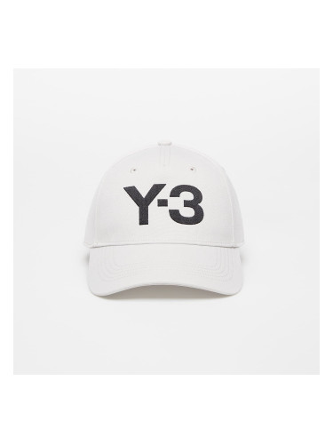 Y-3 Logo Cap Talc OSFM