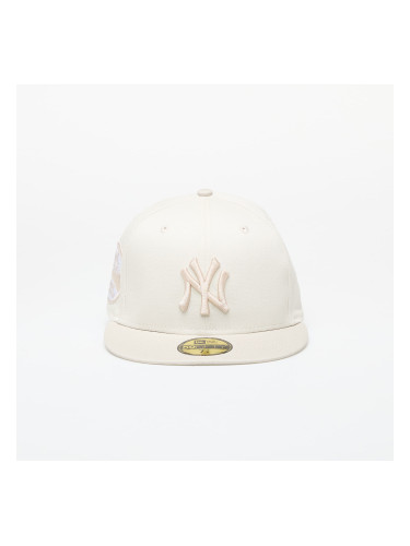 New Era New York Yankees White Crown 59FIFTY Fitted Cap Ivory/ Stone 7 5/8