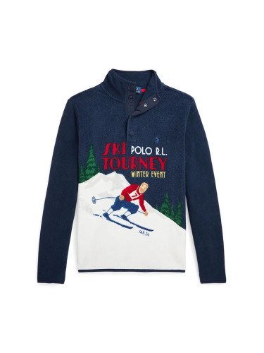 Детски пуловер Polo Ralph Lauren в тъмносиньо 323953037001