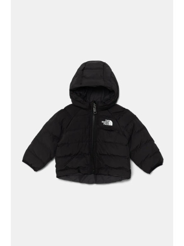 Бебешко яке The North Face BABREVERSIBLE PERRITO HOODED JACKET в черно NF0A88W3JK31