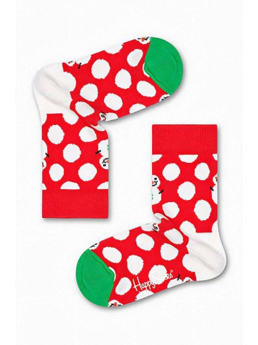 Детски чорапи Happy Socks Skarpetki Happy Socks KBDS01 4300 в червено