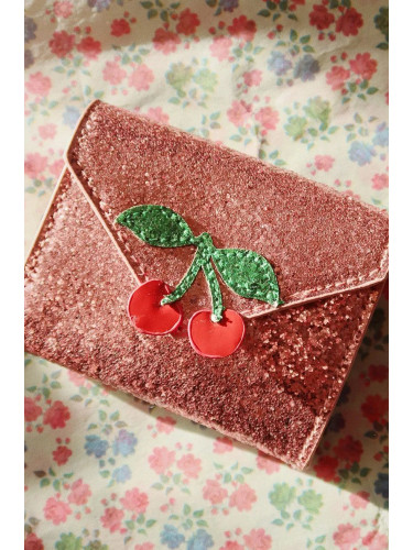 Детски портфейл Konges Sløjd LOVE LETTER WALLET момичешки в розово KS101573