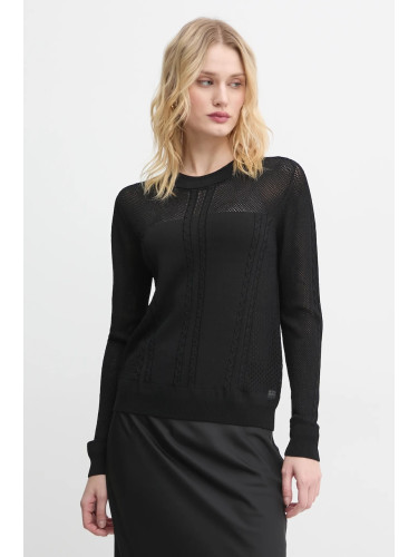 Пуловер G-Star дамски в черно от лека материя D25270-B754