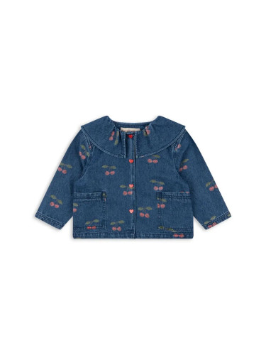 Детско яке Konges Sløjd MAGOT DENIM SHIRT GOTS в синьо KS102039