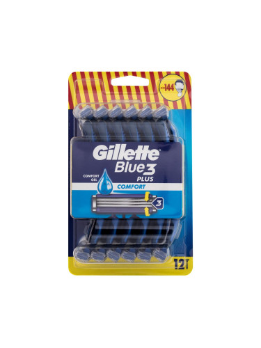 Gillette Blue3 Comfort Самобръсначка за мъже 12 бр увредена кутия