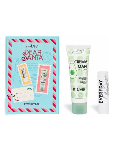 puroBIO Cosmetics Dear Santa Everyday Box подаръчен комплект 2 бр.