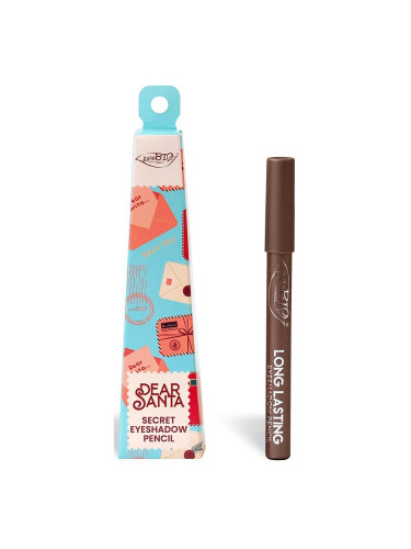 puroBIO Cosmetics Dear Santa SECRET дълготрайни сенки за очи в молив в подаръчна опаковка цвят 07L 3 гр.