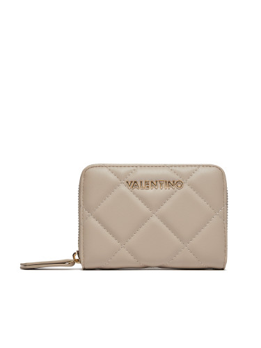 Голям дамски портфейл Valentino Ocarina VPS3KK137R Екрю