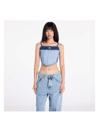 adidas x KSENIASCHNAIDER Corset Medium Blue Denim/ Light Denim 34