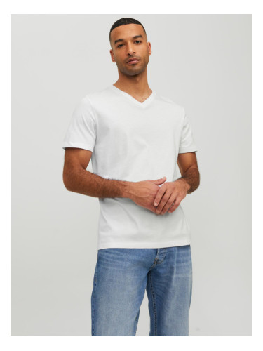 Jack & Jones T-shirt Byal