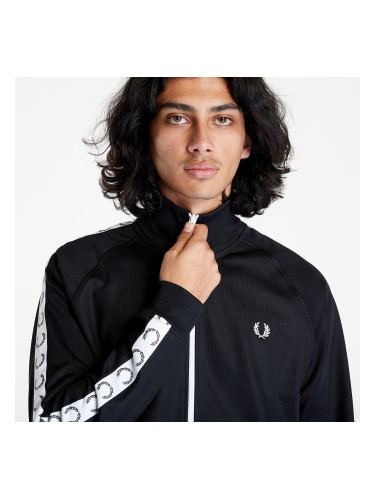 Суитшърт FRED PERRY Taped Track Jacket Black XL