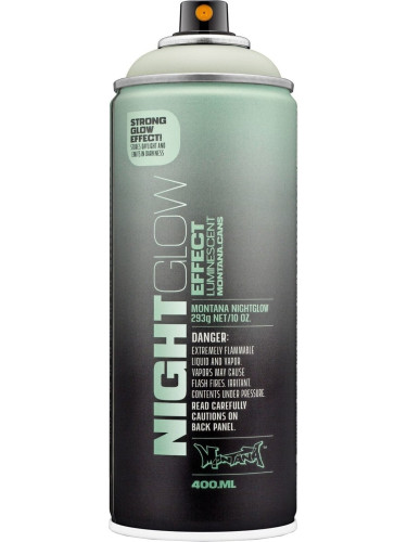 Montana Cans Night Glow Спрей боя Green 400 ml 1 бр